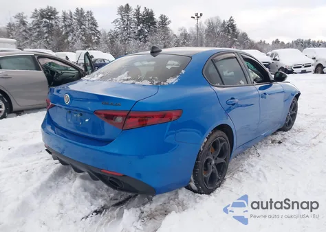 2019 Alfa Romeo Giulia Ti Sport Awd z USA, uszkodzony, nr VIN ZARFANBNXK7601994